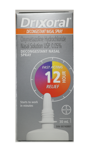 Drixoral Decongestant Nasal Spray 30 mL - Green Valley Pharmacy Ottawa Canada