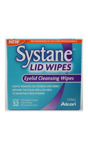 Systane, Lid Wipes, 32 Wipes - Green Valley Pharmacy Ottawa Canada