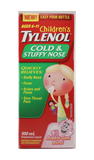 Tylenol, Childrens Cold & Stuffy Noses, Bubblegum, 100 mL - Green Valley Pharmacy Ottawa Canada