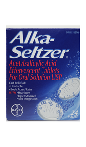 Alka-Seltzer, 24 Tablets - Green Valley Pharmacy Ottawa Canada