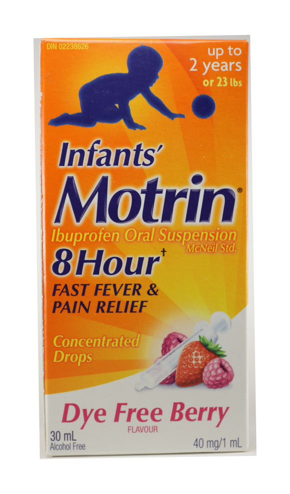 Motrin Red Motrin Drops, Dye-Free, 30 mL – Green Valley Pharmacy