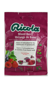 Ricola, Mixed Berry, 19 Lozenges - Green Valley Pharmacy Ottawa Canada