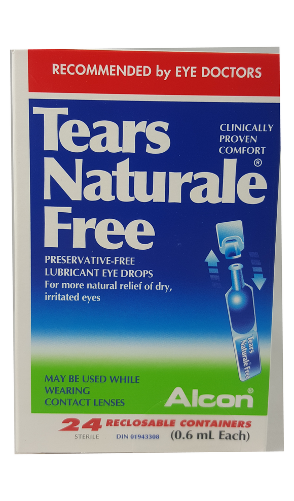 Tears Naturale Free, 24 x 0.6 mL - Green Valley Pharmacy Ottawa Canada