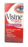 Visine Red Eye Triple Action, 15 mL - Green Valley Pharmacy Ottawa Canada