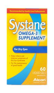 Systane Omgega-3 Supplement, 60 Liquid Gel Caps - Green Valley Pharmacy Ottawa Canada