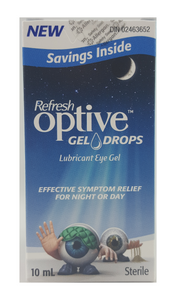 Refresh Optive Gel Drops, 10 mL - Green Valley Pharmacy Ottawa Canada