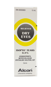 Isopto Tears 0.5%, Dry Eyes, 15 mL - Green Valley Pharmacy Ottawa Canada