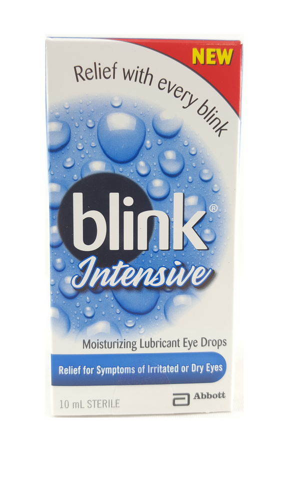 Blink, Intensive Eye Drops, 10 mL - Green Valley Pharmacy Ottawa Canada
