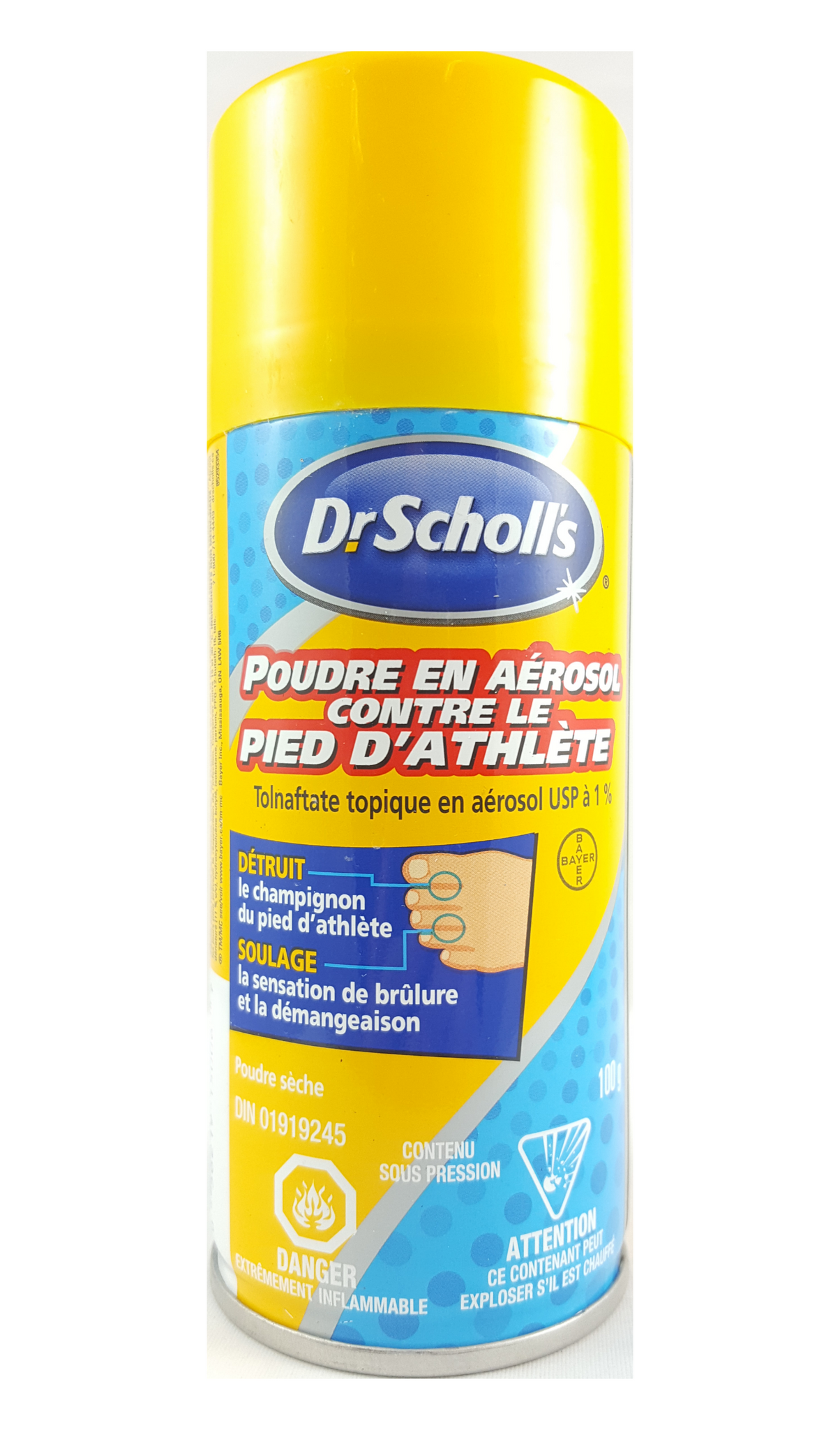 Dr. Scholl s Athletes Foot Spray 100 g Green Valley Pharmacy