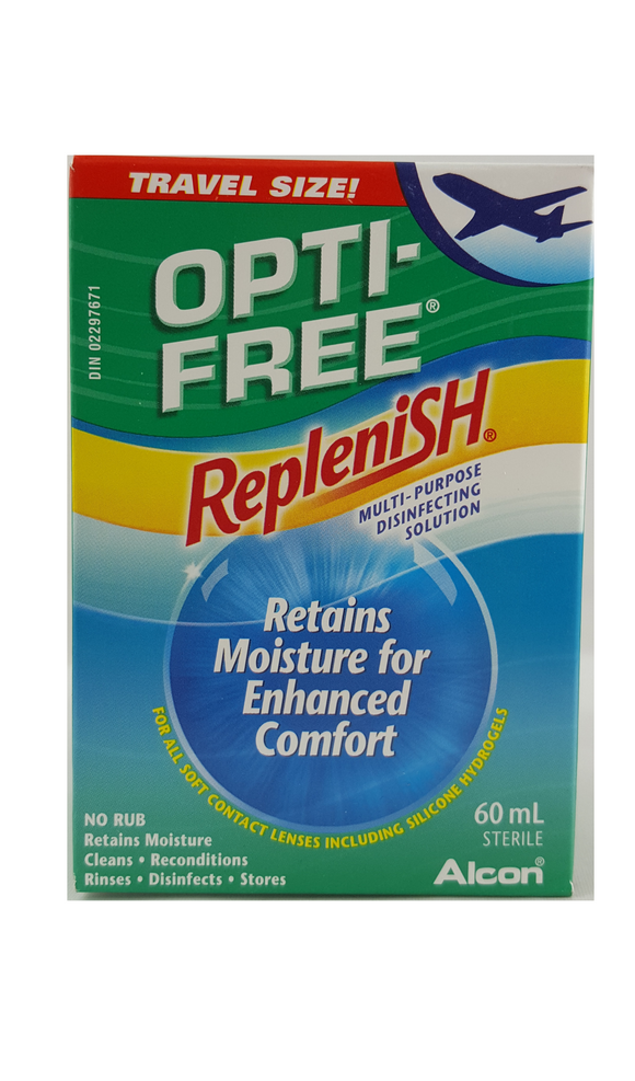 Opti-Free, Replenish, 60 mL - Green Valley Pharmacy Ottawa Canada