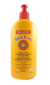 Gold Bond Regular Strength Medicated Body Lotion, 400 mL - Green Valley Pharmacy Ottawa Canada