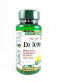 Nature's Bounty Vitamin D3 1000 IU, 100 Softgels - Green Valley Pharmacy Ottawa Canada