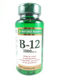 Nature's Bounty Vitamin B12 1000mcg, 100 Coated Tablets - Green Valley Pharmacy Ottawa Canada