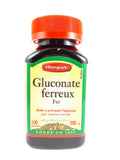 Wampole Ferrous Gluconate 300mg, 100 Tablets - Green Valley Pharmacy Ottawa Canada